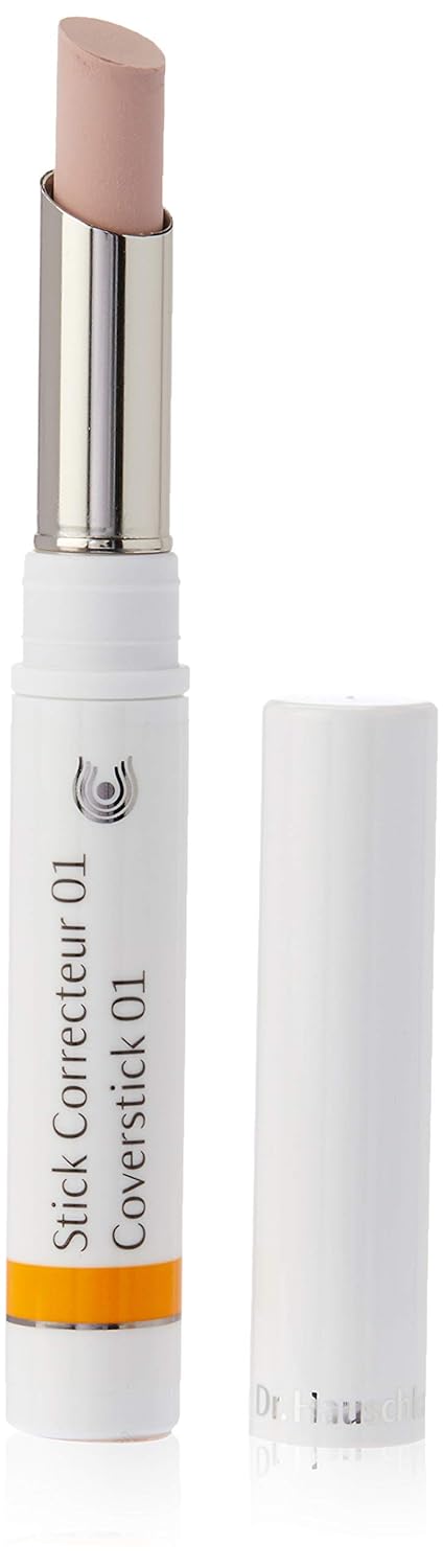 Dr. Hauschka Cover Stick Concealer for Women, 01 Natural, 0.07 Ounce