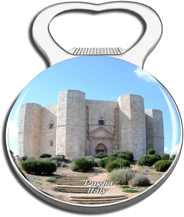 Weekino Monte Castle Puglia Italia Calamita Da Frigo Apri Bottiglia Birra Viaggio Souvenir Collezione Adesivo Frigorifero Forte Decorazioni Per Interni Casa E Cucina Aaaid Org
