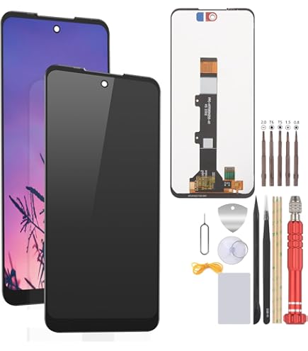 Cambiar Pantalla Motorola G Stylus Pantalla Completa Digitalizador Táctil De Repuesto Para Motorola Moto G Stylus 5G 2022 Motorola Moto G Stylus 5G 2022 XT2215-1 XT2215-4 G Stylus 2022 Negro De 6.8