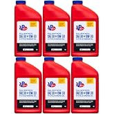 VP Racing Fuels 2921 4-Cycle Engine Oil - SAE 30 / 10W30 Full Synthetic Small Engine Oil, 1 Quart (6 Pack)