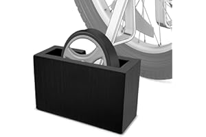 BLISSFULABODE Training Wheel Trainer for Kid, Indoor Bike Riding Training Wheels Stabilizers, Stationary Cycling Trainer Stand with 2 Anti-Slip Pads, Home Trainer for Kids Bicycle with Training Wheels - Black