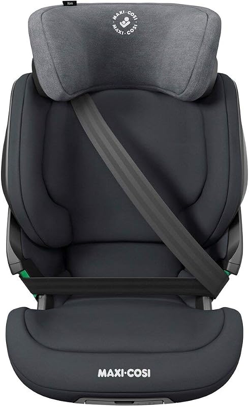 Kore i-Size Seggiolino auto per bambini 3,5 - 12 anni, 100 - 150 cm, ISOFIX, Altezza/Larghezza regolabile, Sistema di protezione laterale SPS Plus, Authentic Graphite