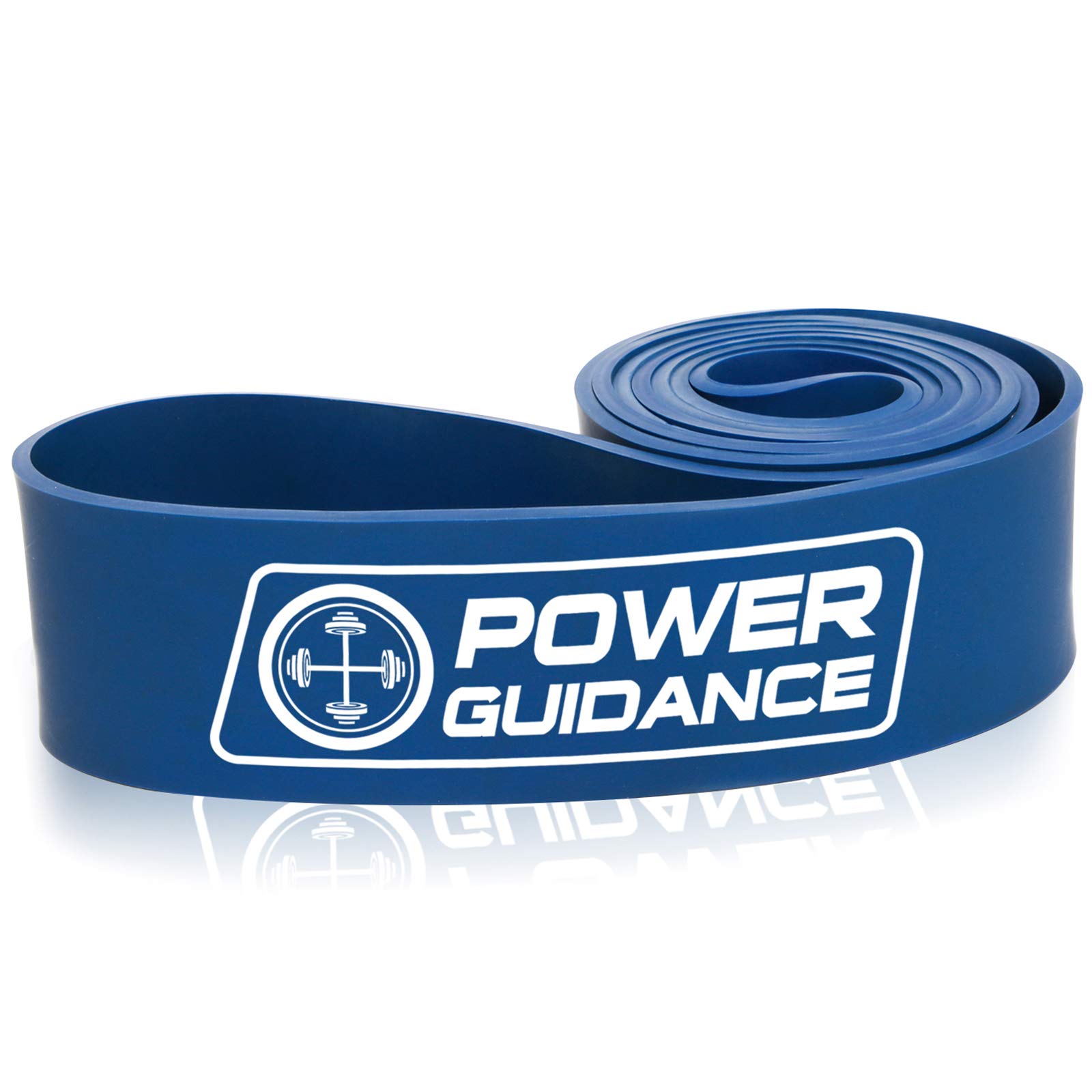 View 1 of POWER GUIDANCE Pull Up Assist Bands - Stretch Resistance Band - Mobility Band - Powerlifting Bands - by Perfect for Body Stretching, Powerlifting, Resistance Training (Blue)