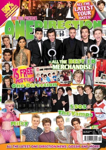 Girl Time presents One Direction Issue 12 Liam Payne, Niall Horan, Louis Tomlinson, Zayn Malik, Harry Styles