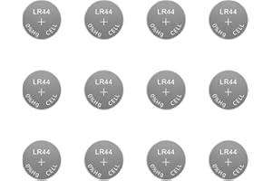 12PCS Button Cell Batteries Pack 1.5V Alkaline Coin Cells for A Variety of Devices Calculator Battery