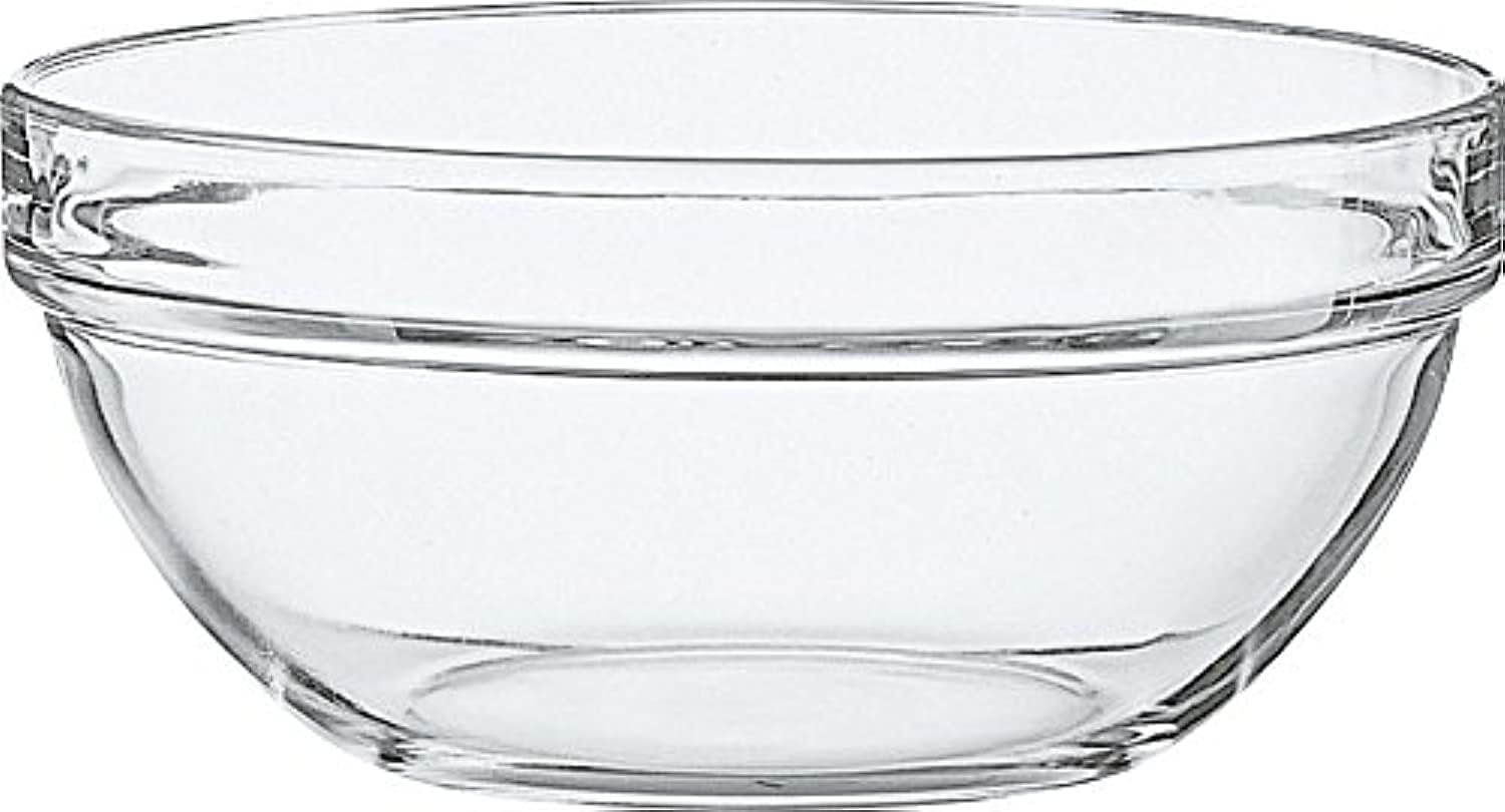 Luminarc E8860 clip-on glass salad bowl, stackable, Ø 10cm, clear (1 piece)