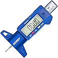 GODESON Digital Tire Tread Depth Gauge,Tire Tread Depth Gauge in 1 Inch/25.4 mm,Tire Depth Gauge with Large LCD Display,Tread
