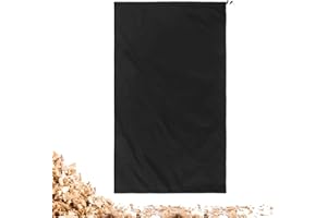 Yoojahow Wood Chipper Bag Leaf Shredder Chip Machine Bag Replacement Reusable Lawn Wood Chipper Bag Available for Wood Slicer Splitter (40 x 60 Inch)
