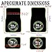 UAA 4pc Zombie Outbreak Response Vehicle Universal Front & Rear Carpet Mat Set