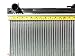 Sunbelt Radiator For 99-04 Suzuki Vitara 2.0L 2.5L 99-02 Chevrolet Tracker 1.6L 96-97 Geo Tracker 1.6L 99-00 Suzuki Grand Vitara 2.5L 96-97 Suzuki Sidekick 1.8L 2087
