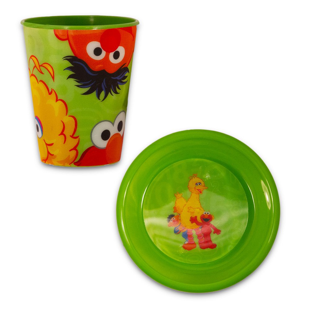 Amazon.com: Barrio Sésamo – Vajilla infantil bebé (6 pieza ...