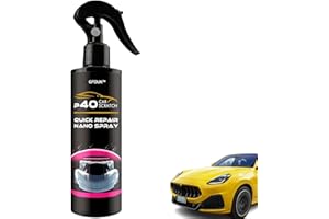 CVREOZ GFOUK P40 Car Scratch Quick Repair Nano Spray, 2025 New Professional Nano Car Scratch Remover, Scratches Repairing Polish Spray, Long-Lasting Protection, All Cars & Surfaces (1 Pack)