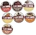 20 Cup Cake Boss FLAVORED ONLY Coffee Sampler! 7 New Delicious Flavors! NO DECAF! Chocolate Cannoli, Italian Rum Cake, Raspberry Truffle, Dulce De Leche (caramel) + So Delicious!