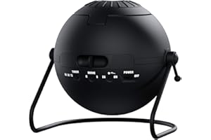 Sega Toys Homestar Flux (Satin Black) Home Planetarium Star Projector
