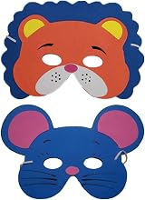 COSORO 25 Kids Animal Foam Masks Party Bag Fillers Masquerade Birthday view 4