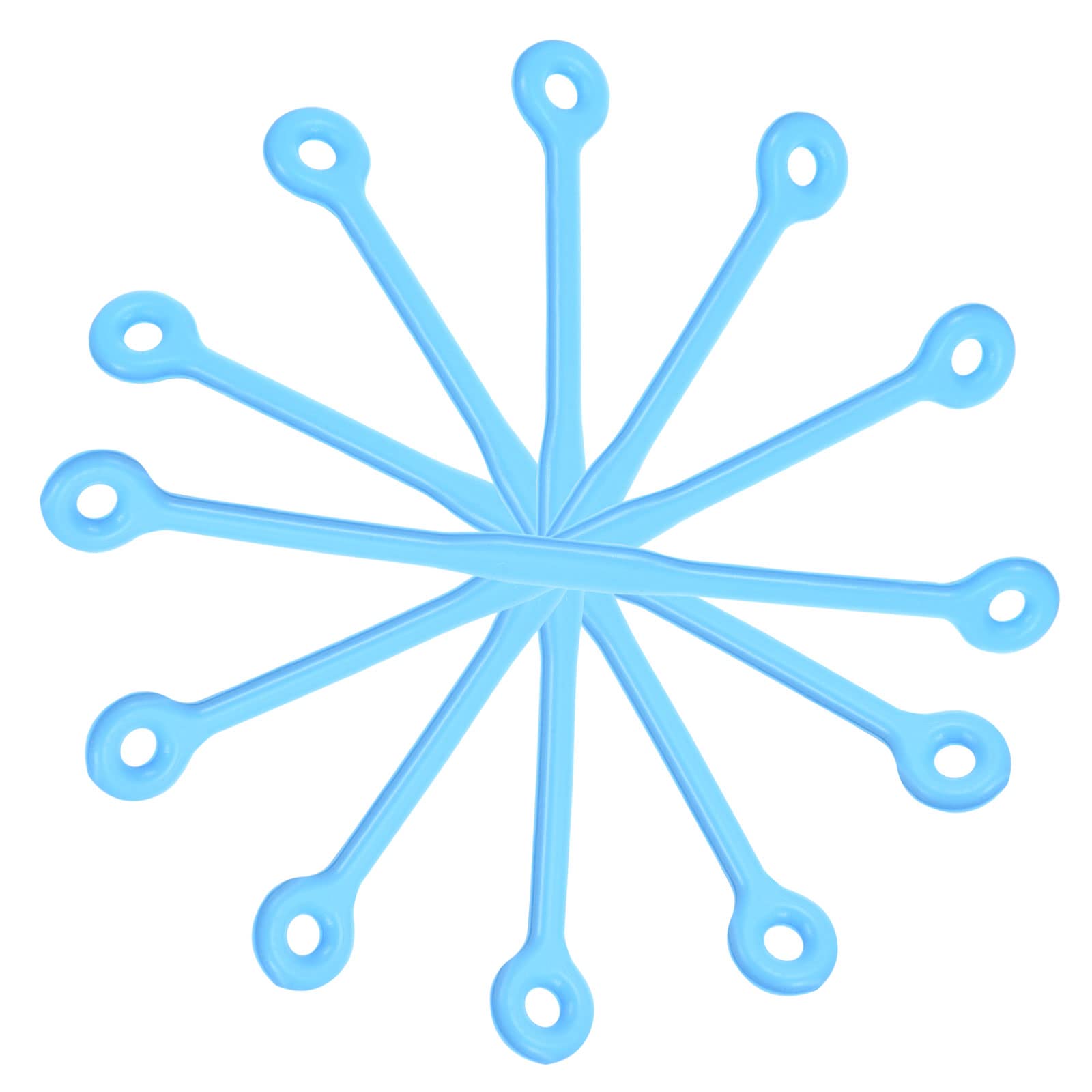 PATIKIL Tennis Dampener, 6 Pack Silicone Vibration Shock Absorber Racquet String Damping, Pale Blue — image 1