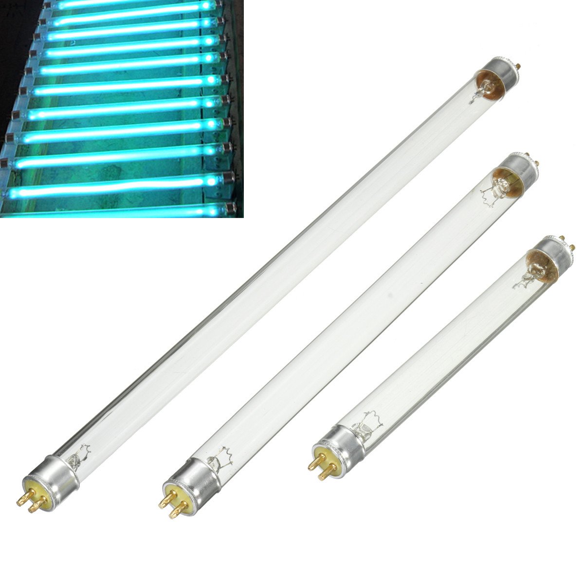 EgBert 4W/6W/8W Uv Disinfect Disinfection Uv Lamp Tube Sterilizer Light Bulb T5-6W