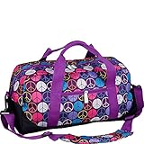 Wildkin Big Dots Aqua Overnighter Duffel Bag