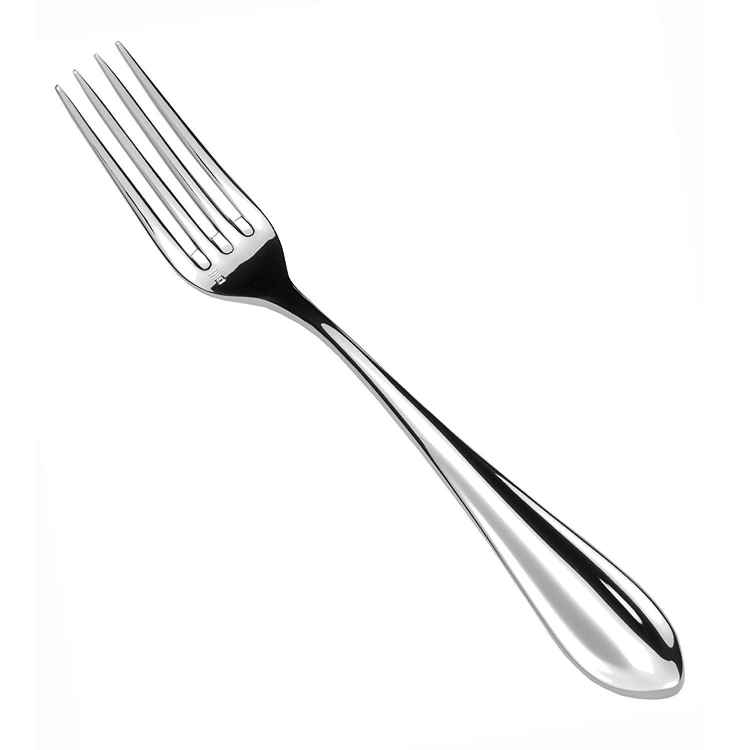 Fortessa Forge 18/10 Stainless Steel Flatware Salad/Dessert Fork, Set of 12