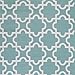 DII Reversible Outdoor Lattice Woven Rug, 4x6 Ft, Aqua