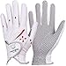 PaYaPa in NEW YORK, GH Women's Leather Golf Gloves One Pair (Flower Printed Both Hands)