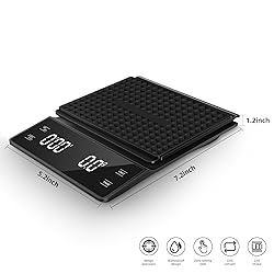 MIYA UGO Coffee Scale with Timer 3kg/0.1g High