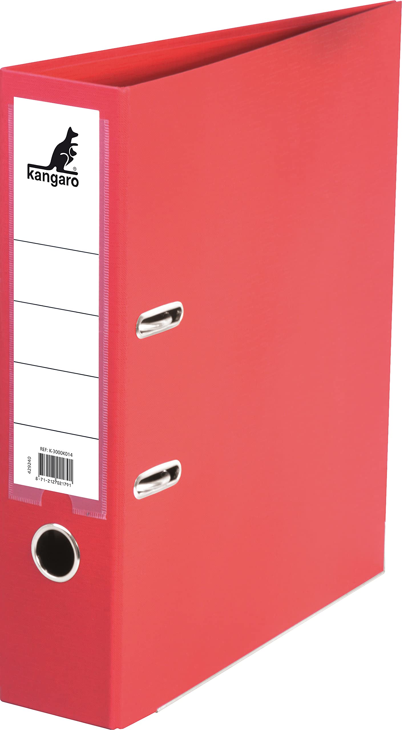 Kangaro Red A4 2R 75 mm PP/PP Polypropylene Plastic Folder — image 1