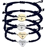 Personalized Gymnastics Gift, Engraved Gymnastics Adjustable Rope Bracelet, Gymnastics Jewelry for Women.