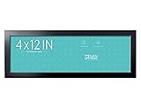 LaVie Home 4x12 Picture Frame Black, Panoramic
