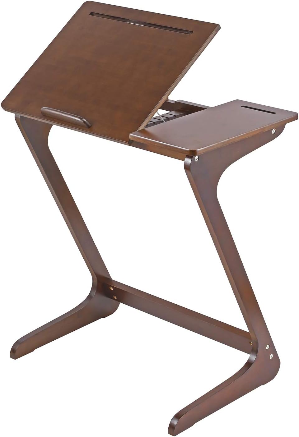 TV Tray Table NNEWVANTE Z Snack Tray Multipurpose Side End Table Laptop