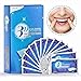 Teeth Whitening Strips, Herwiss 3D White Whitestrips with Mint Flavor for Gum Health and Refresh Breath, Dental Whitener Kit Elastic Gels for Teeth Stain Removal - 28pcs 14 Treatments for Teeth Care