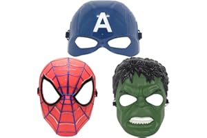 Avazera Superhero mask for Kids，Super hero Costumes Children's Birthday Parties,Boy Toys Gifts for Halloween Cosplay Parties