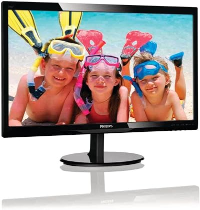 Philips 246V5LHAB 24" Full HD LED Monitor 1920x1080 1ms VGA HDMI