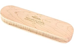 RILEY BLAKE DESIGNS Riley Blake Quilter's Tailor Wooden Clapper Tool Steam Iron Set a Seam Sewing Quilting (12")