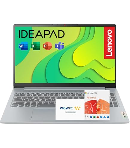 Amazon.com: Lenovo IdeaPad Slim 3 15AMN8 2024 Laptop, 4-Core AMD
