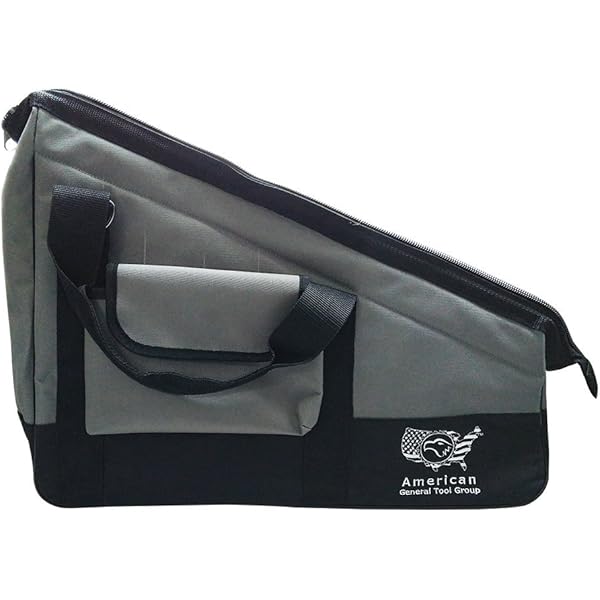 Framing Nailer Bag Adjustable Shoulder StrapDual Lockable ZipperExtra - View #4