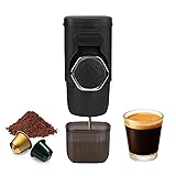 Portable Coffee Maker, 2 in 1 Small Travel Coffee