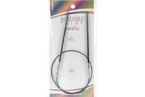 Knitter's Pride 515023-Dreamz Fixed Circular Needles 24", Size 4/3.5mm