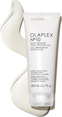 Nº.10 Bond Shaper™ Curl Defining Gel: Frizz Smoothing Curl Gel | Hydrates, Detangles & Defines Curls | All Day Hold No Residue | For Coily, Curly, and Wavy, 200 mL/Fl. Oz.