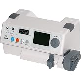 Rechargeable Veterinary Stackable Syringe Pump, Portable Single Channel Pump Machine with KVO, Alarm and Calibration
