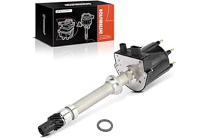 A-Premium Ignition Distributor with Cap and Rotor Compatible with Chevrolet Astro, Blazer, C10, C1500, Caprice, G10, Impala & GMC C1500, Caballero, Jimmy & Pontiac Bonneville & Oldsmobile Bravada
