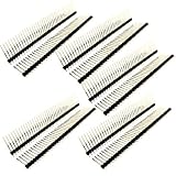 10 Pcs 1x40 Pin 2.54mm Pitch Straight Single Row PCB Board Pin Headers