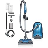 Kenmore Pet Friendly Lightweight Bagged Canister Vacuum Cleaner | Extended Telescoping Wand, HEPA, 2 Motors, Retractable Cord, and 4 Cleaning Tools - BC3005