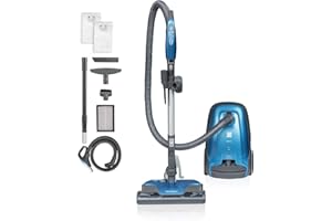 Kenmore Pet Friendly Lightweight Bagged Canister Vacuum Cleaner with Extended Telescoping Wand, HEPA, 2 Motors, Retractable C