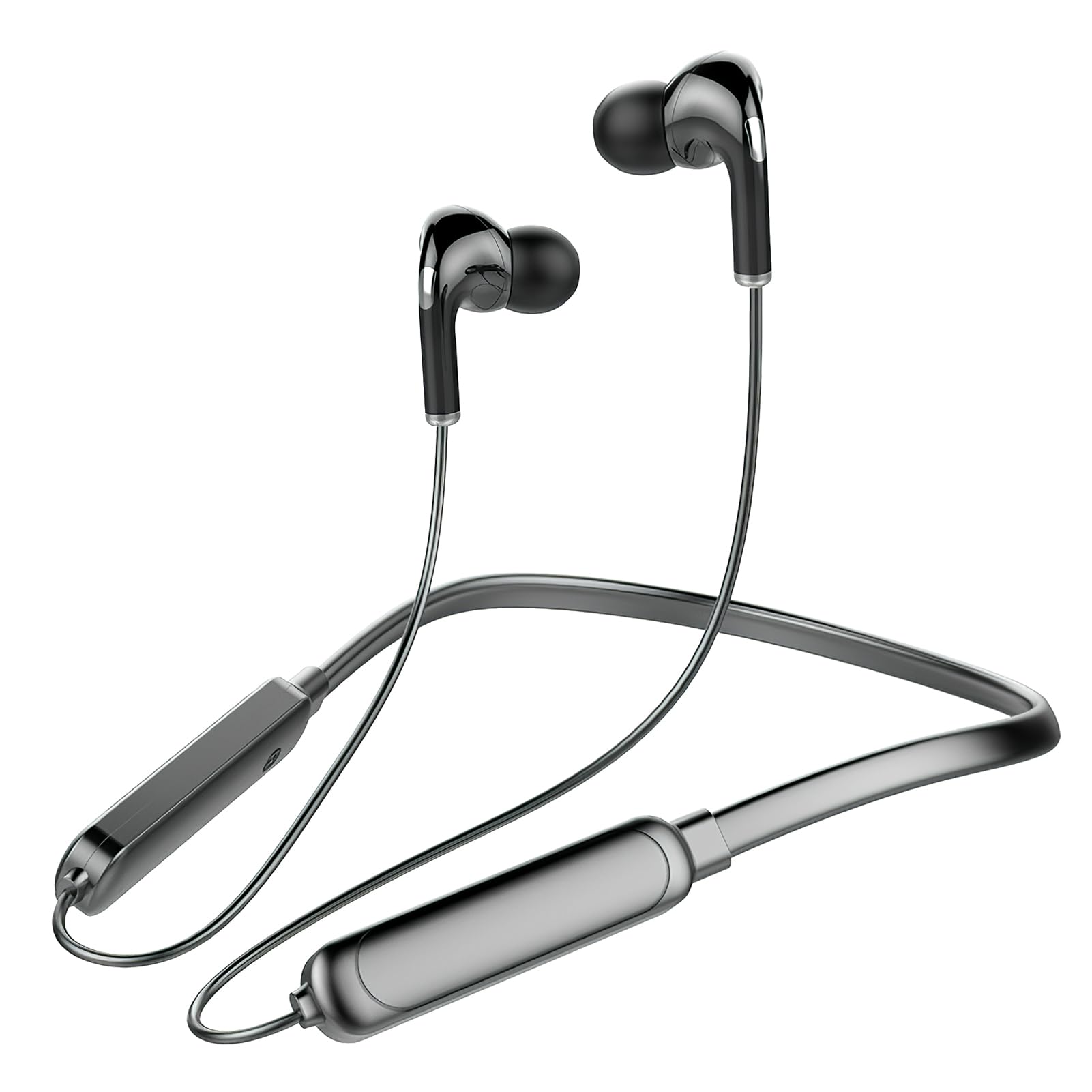 Bluetooth Neckband Earphones Sport Wireless Bluetooth Headphones Valentine's Day Gift for Him Her Running Cycling Gym Home Office Sweat-Resistant Wireless Earbuds with Noise Cancelling Mic Lightweight