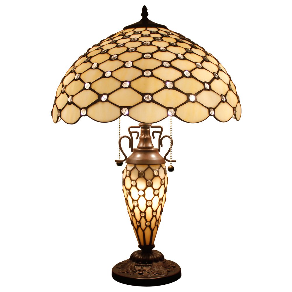 Best tiffany table lamp pink