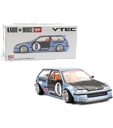 Amazon.com: Kaido House Honda Civic (EF) Kaido Works V2 by Mini GT