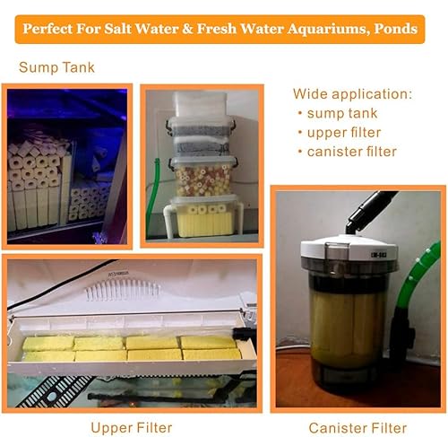 hygger Long Aquarium Bio Media Ceramic Filter Media