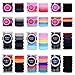 LvDD Hair Ties Band Rope Seamless High Elastic Ponytail Holders Scrunchie (Large, 2)