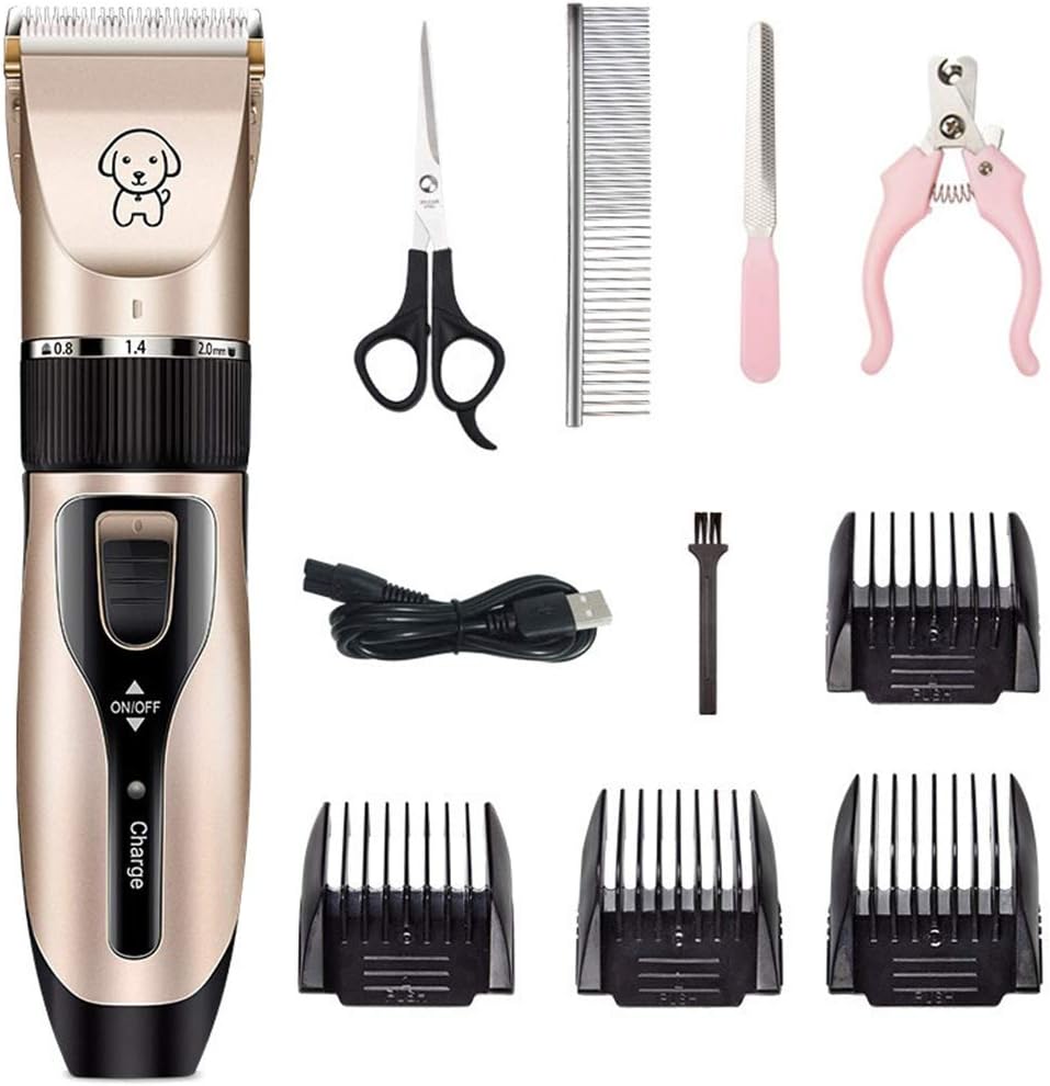 quiet pet grooming clippers